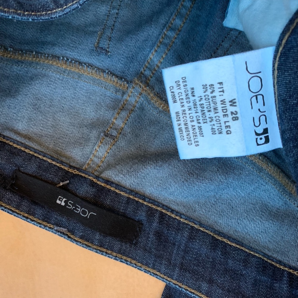 Joe’s Jeans wide leg jeans size 28 - Picture 4 of 6